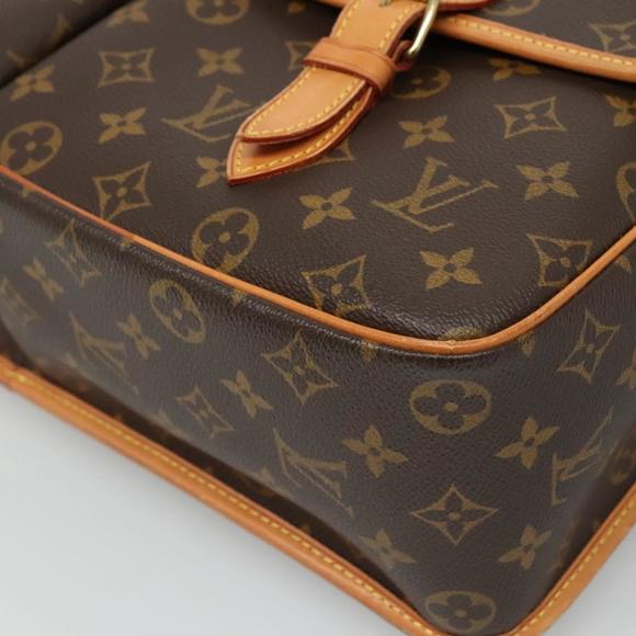 LOUIS VUITTON Monogram Gibeciere GM Shoulder Bag M42246 LV Auth PP294 - Picture 10 of 16